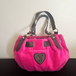 Vintage Y2K pink Juicy Couture  Daydreamer rhinestone shoulder bag